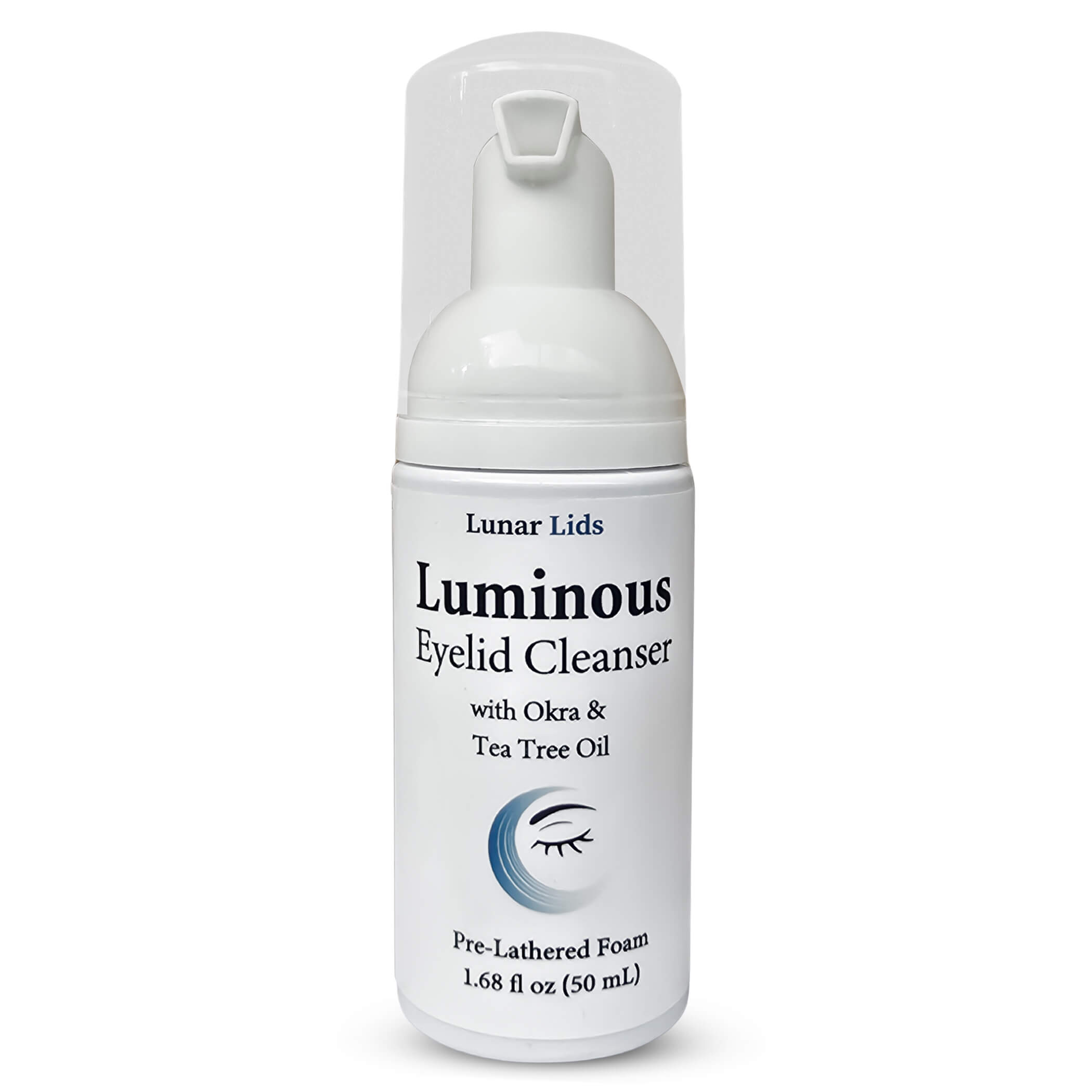 luminous okra eyelid cleanser